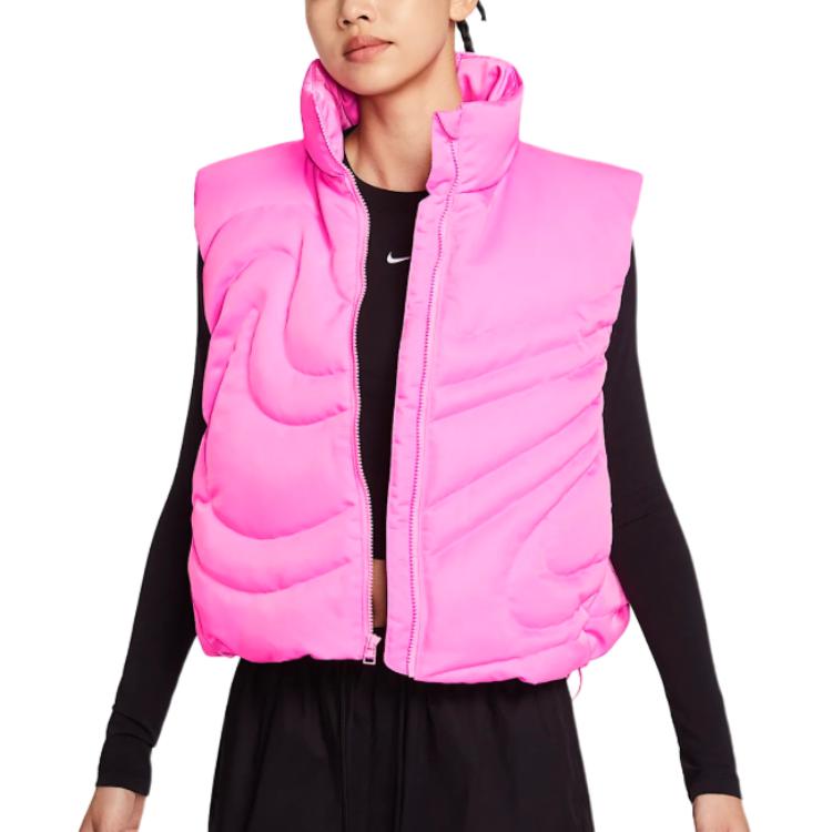 Женский жилет Nike Sportswear Swoosh Series (розовый)