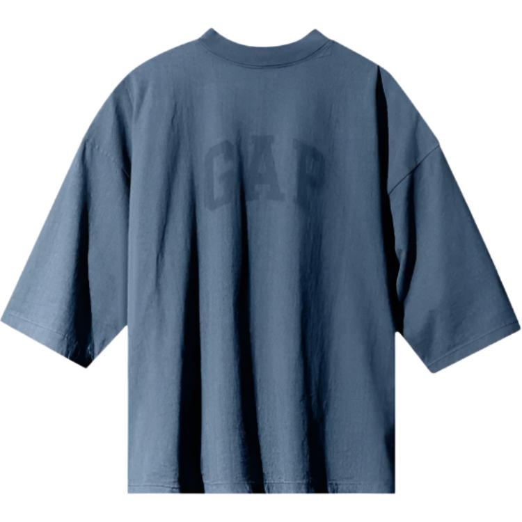 Футболка Yeezy YEEZY x Gap x Balenciaga Gap X Balenciaga (темно-синяя)