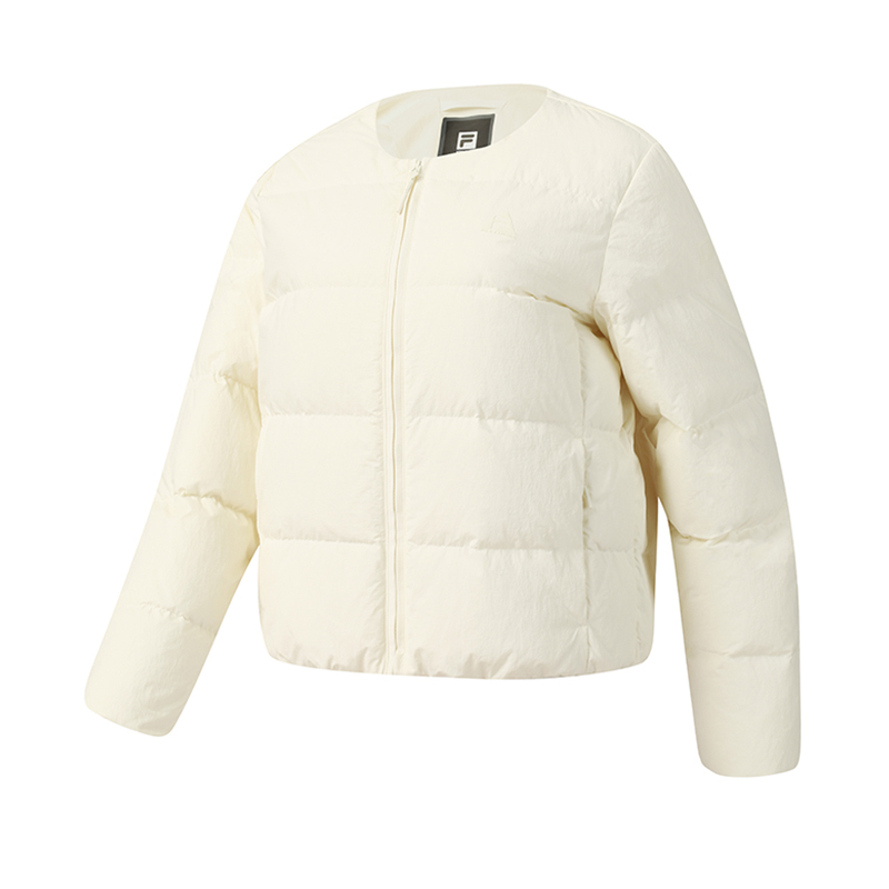 Женский пуховик Fila EXPLORER (белый мускат)