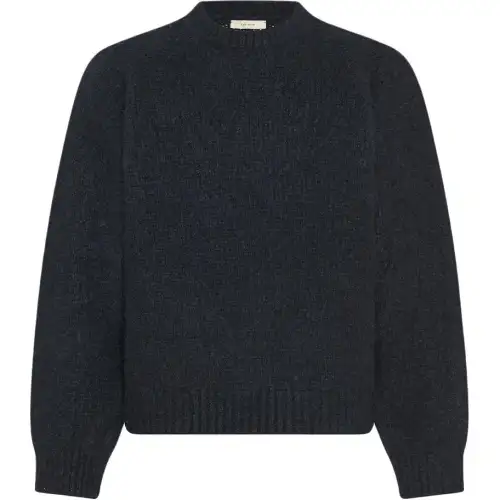 THE ROW Sweaters Men's Dark Indigo Crew Neck Moderate Other