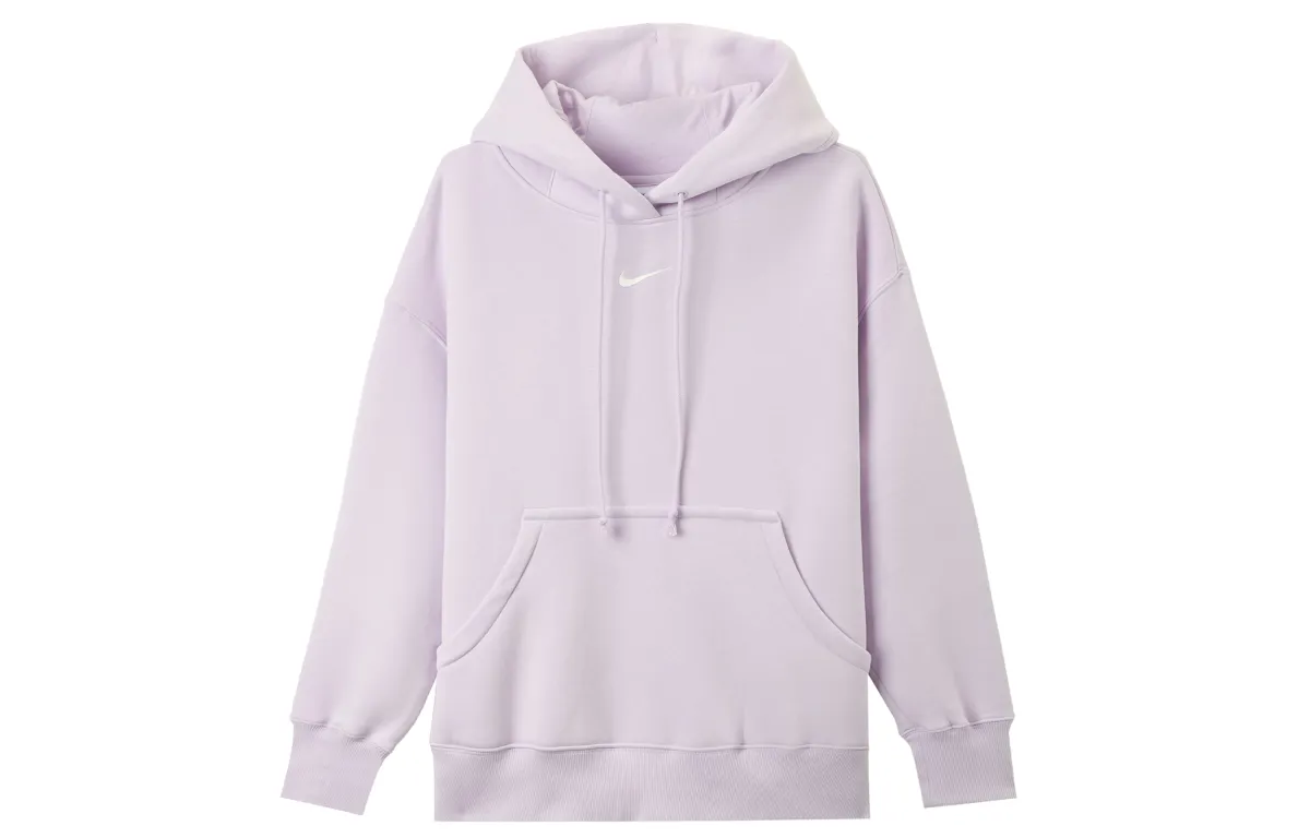 Nike Women'ss Phoenix Fleece Hoodie Lilac