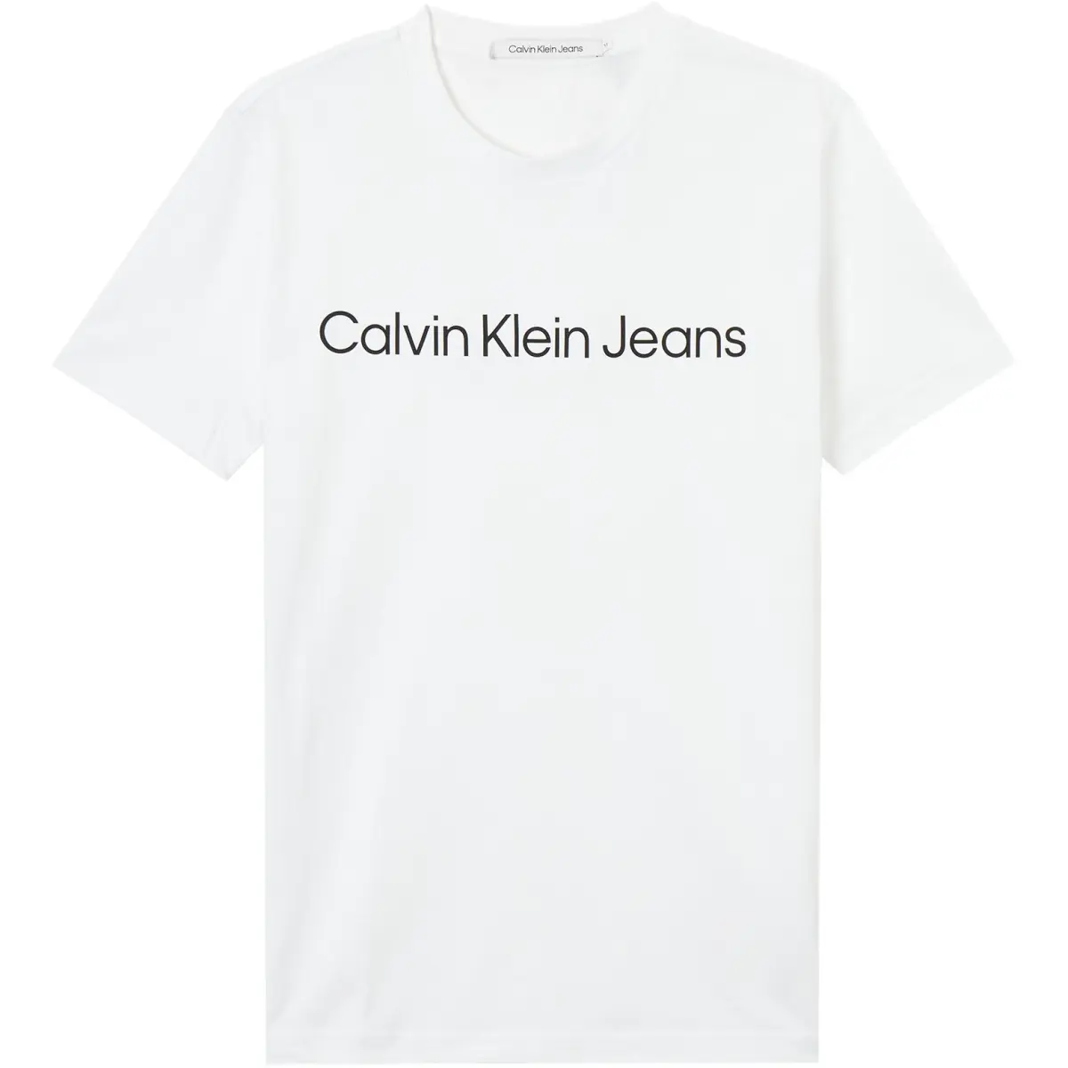 CALVIN KLEIN T Shirt Europe Version Men's Bright White