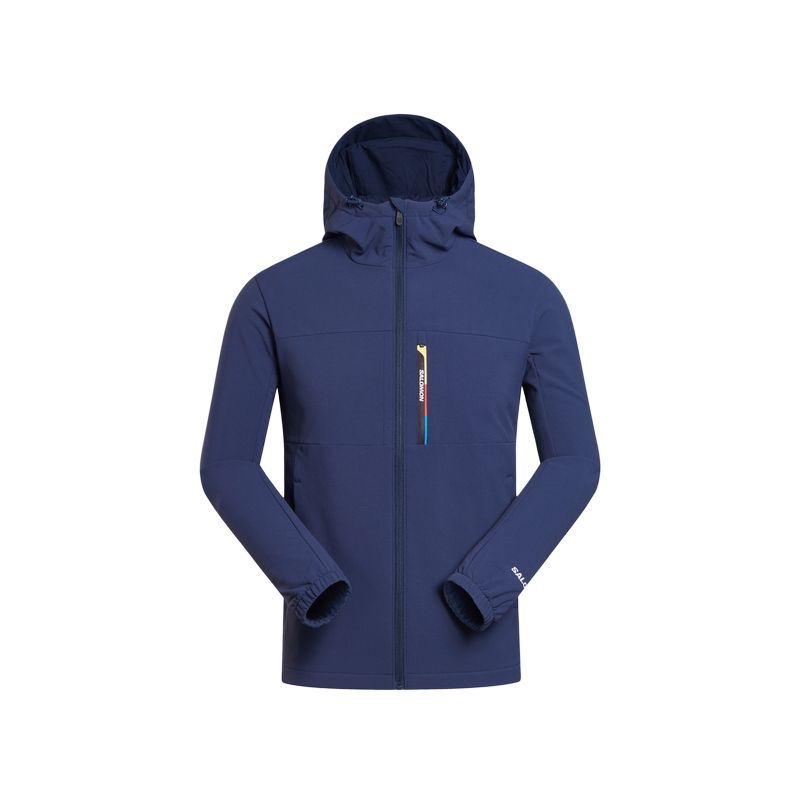 Мужская куртка Salomon ERGON PRO SOFTSHELL (черная)