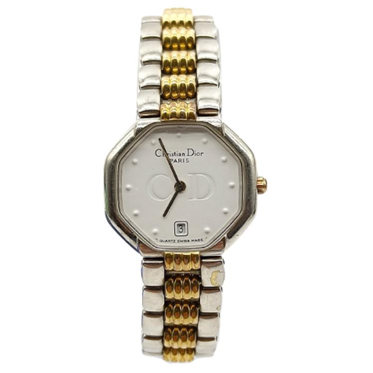 DIOR Mid Century Modern Collection Wrist Watches Quartz Movement Alloy Strap 25mm White Dial Unisex YPSBB177040