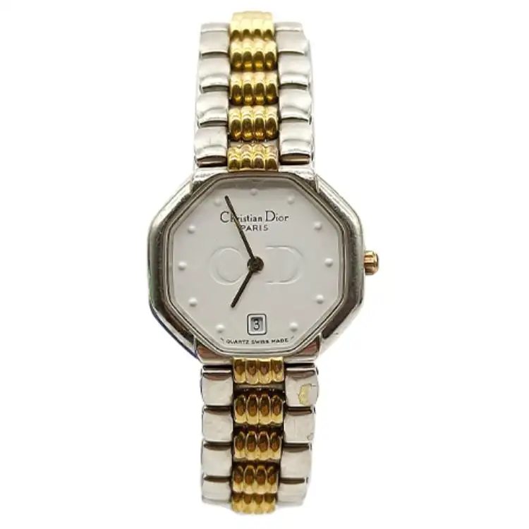 DIOR Mid Century Modern Collection Wrist Watches Quartz Movement Alloy Strap 25mm White Dial Unisex YPSBB177040