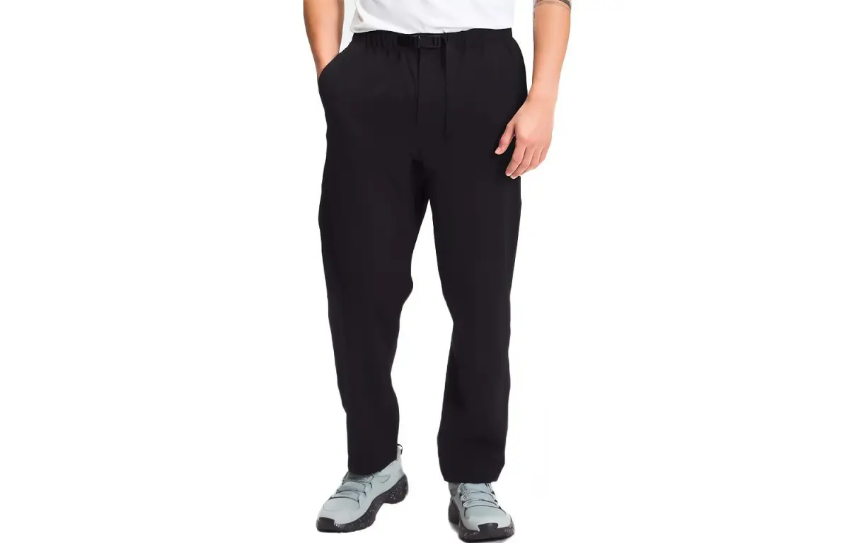 THE NORTH FACE Casual Pants Men's Black Moderate Straight Fit Pants