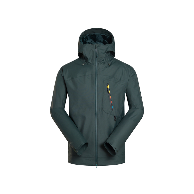 Куртка Salomon 3IN1 DOWN JACKET U (зеленая)