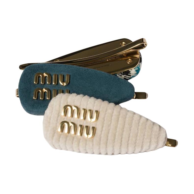 Женские очки Miu Hair Clip (зеленые) — фото 2