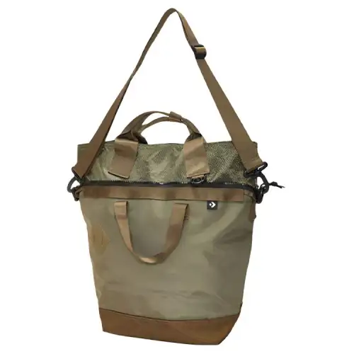 Converse Polyester Tote Handbag Unisex Army Green
