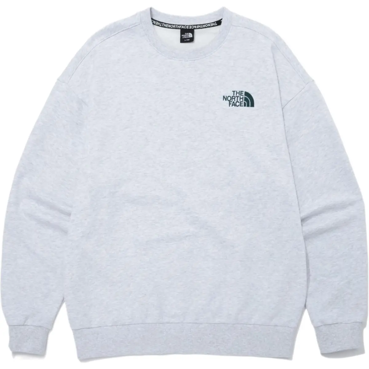 THE NORTH FACE Sweatshirts Men's White Crew Neck Moderate Straight Fit