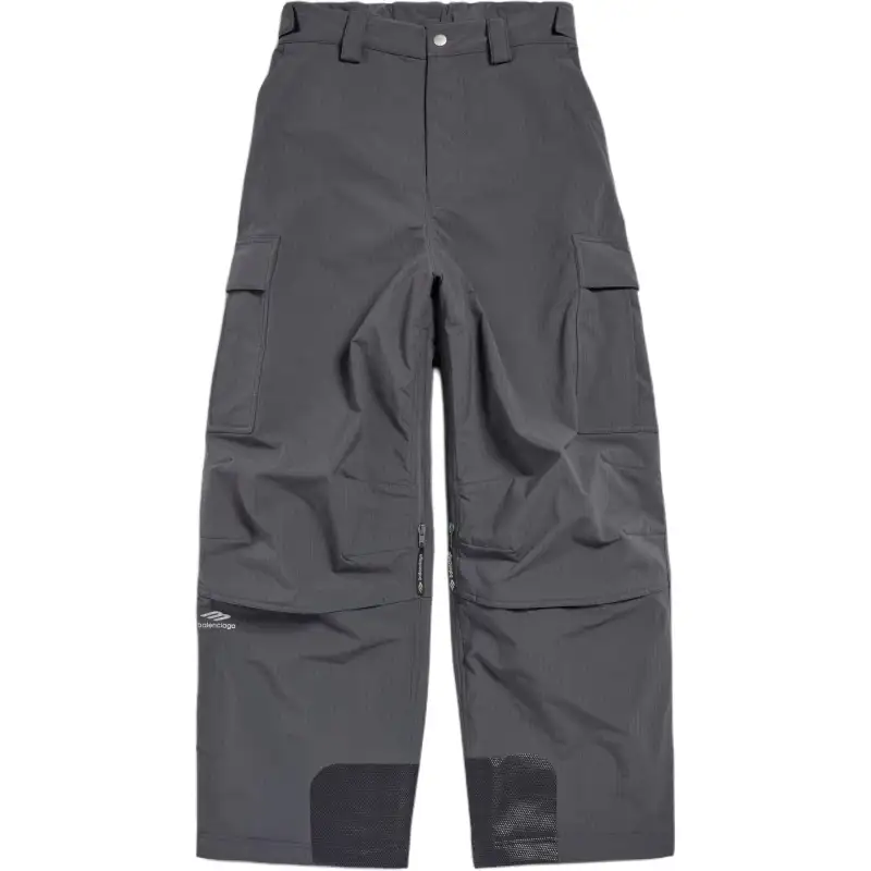 Balenciaga Ski Pants Regular Fit Men's Dark Gray
