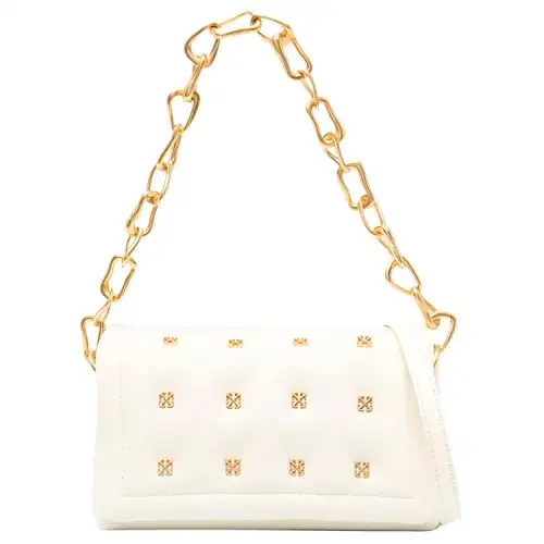 OFF WHITE Arrows Quilted Shoulder Bag