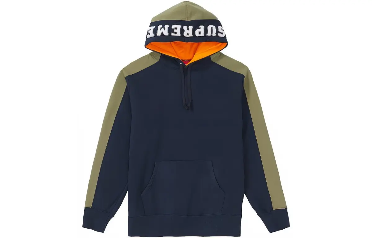 Supreme Paneled Hooded Sweatshirt