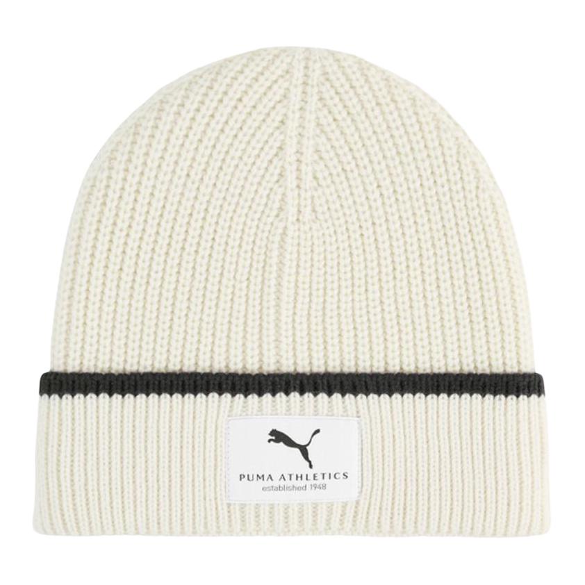 Шапка PUMA Knit Beanie (белая)