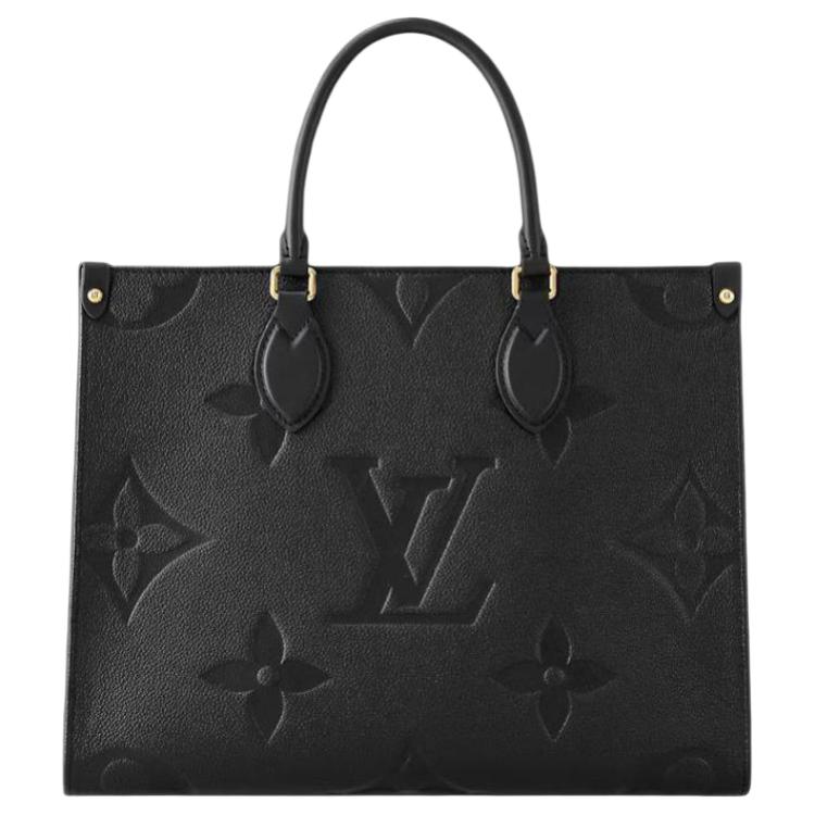 Женская сумка Louis Vuitton LOUIS VUITTON ONTHEGO (черная) — фото 1