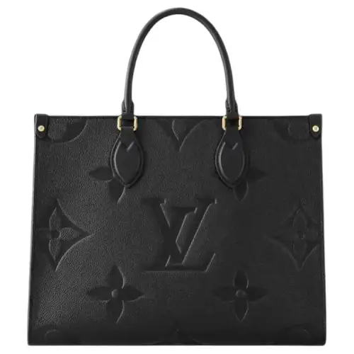 LOUIS VUITTON Onthego Empreinte Mm Black