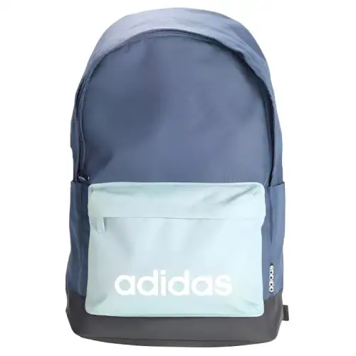 Adidas Polyester Backpack Regular Unisex Blue