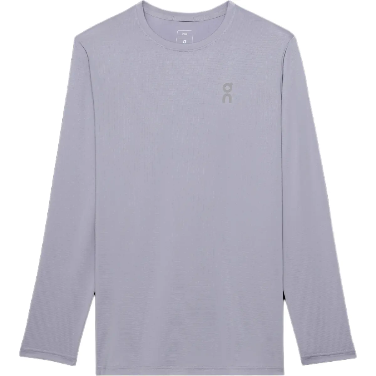 On T-Shirts Men's Lilac Crew Neck Moderate