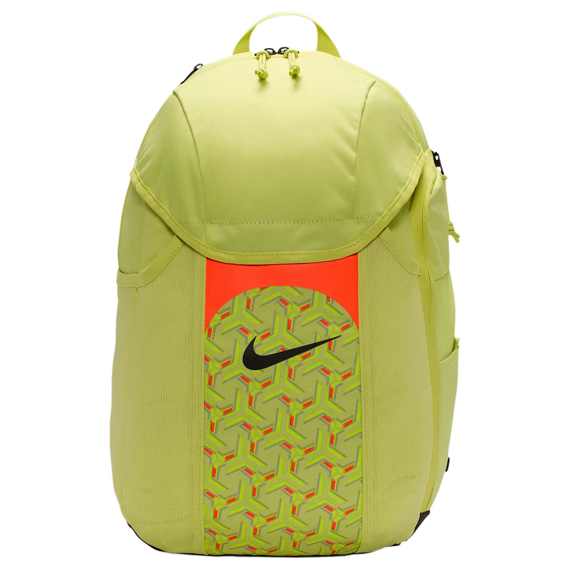 Рюкзак Nike Academy Team Текстильный спортивный (серо-оранжевый)