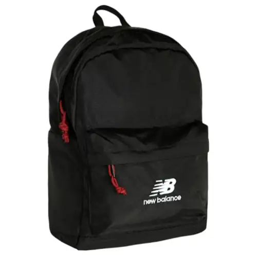 New Balance Large Capacity Nylon Backpack Regular Unisex Black
