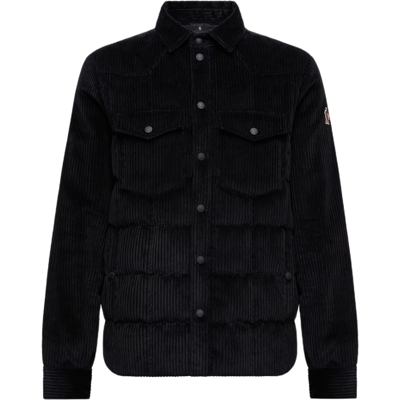Мужская куртка Moncler Grenoble С гусиным пухом (черная)
