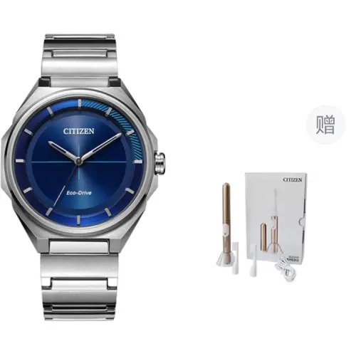 CITIZEN Ecology Drive Collection Light Powered Quartz Movement Stainless Steel Strap Watch