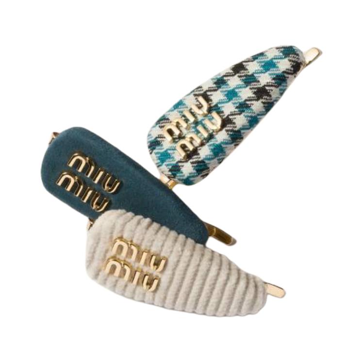 Женские очки Miu Miu Hair Clip (зеленые)