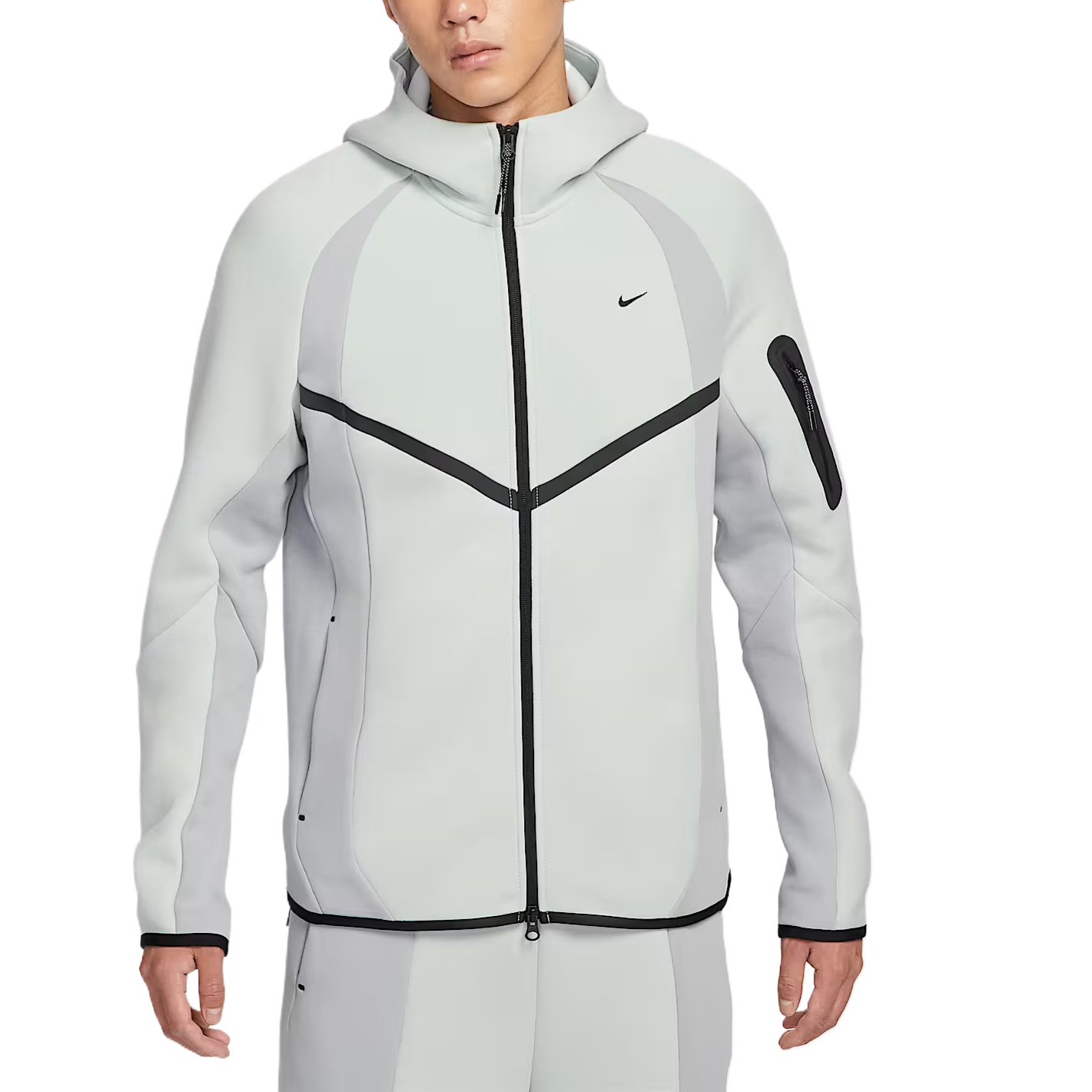 Мужская куртка Nike WINDRUNNER Tech (серая)