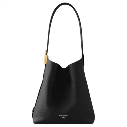 LOUIS VUITTON Low Key Hobo Pm Black