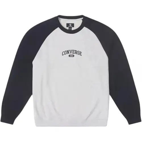 Converse Sweatshirts Men's Gray Crew Neck Moderate Other