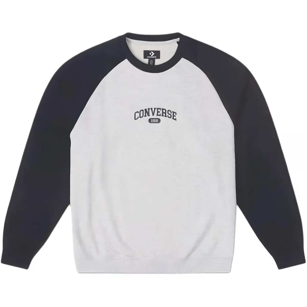 Converse Sweatshirts Men's Gray Crew Neck Moderate Other