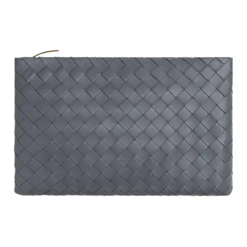Bottega Veneta POUCH Cloud Bag Sheepskin Clutch Medium Women's Gray
