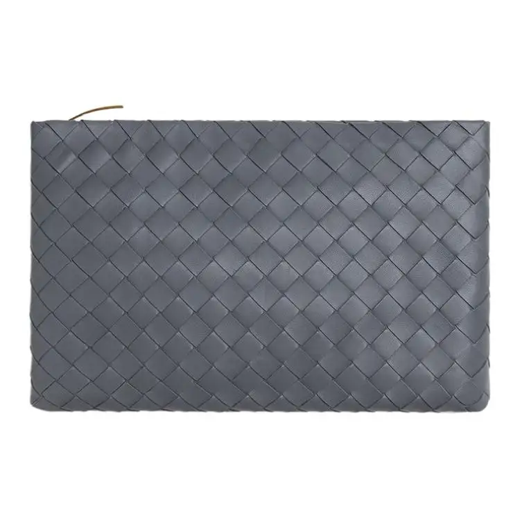 Bottega Veneta POUCH Cloud Bag Sheepskin Clutch Medium Women's Gray