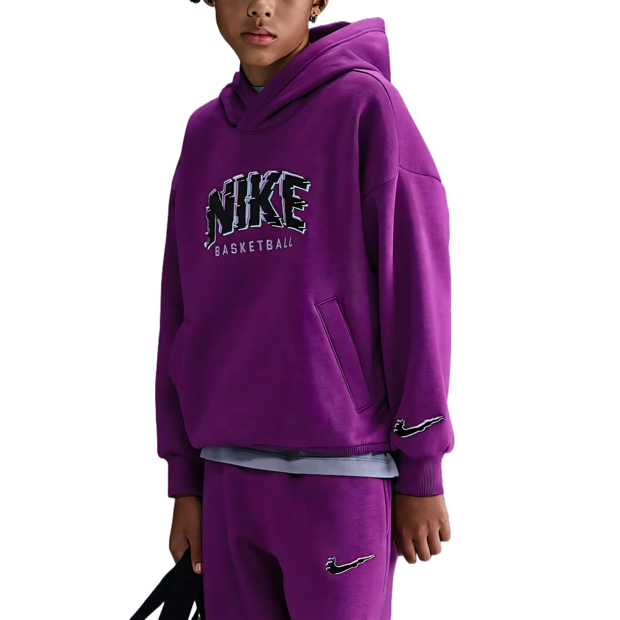 Худи Nike Glitch Culture of Basketball (черное)