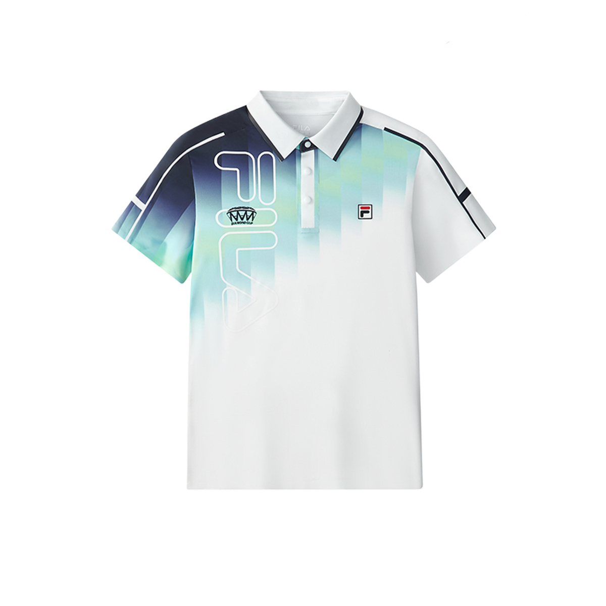 Мужская футболка Fila KIDS x (белая)