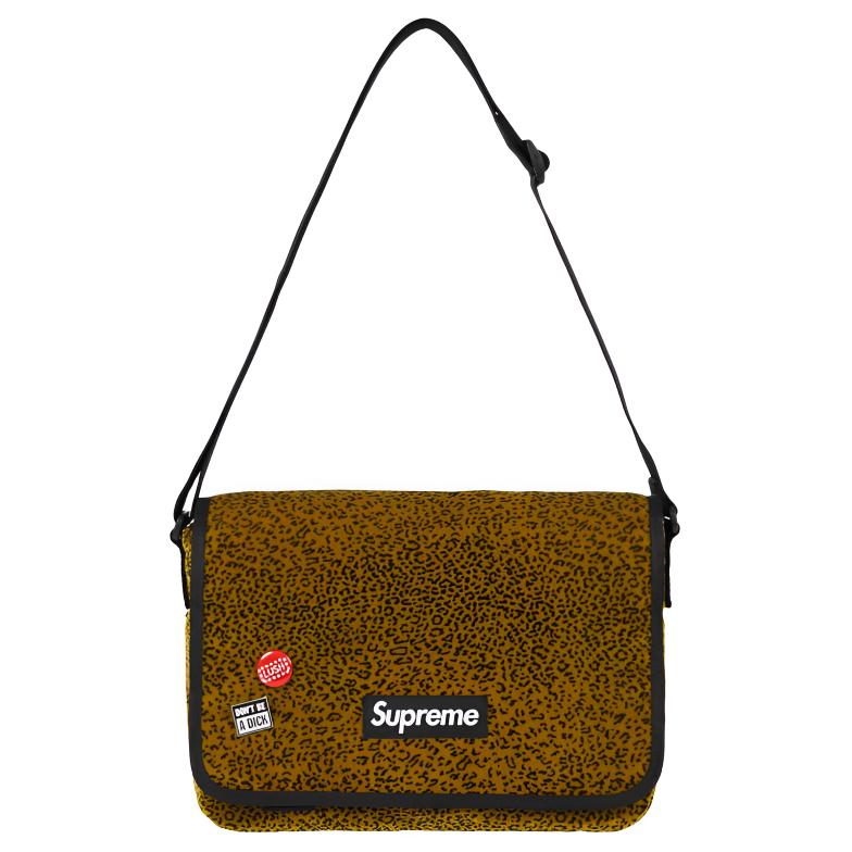 Сумка Supreme Messenger Bag (желтая)