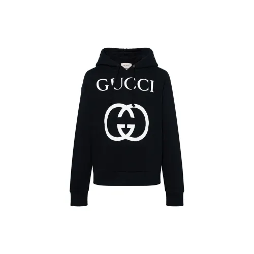 GUCCI Interlocking G Oversize Fit Hoodie
