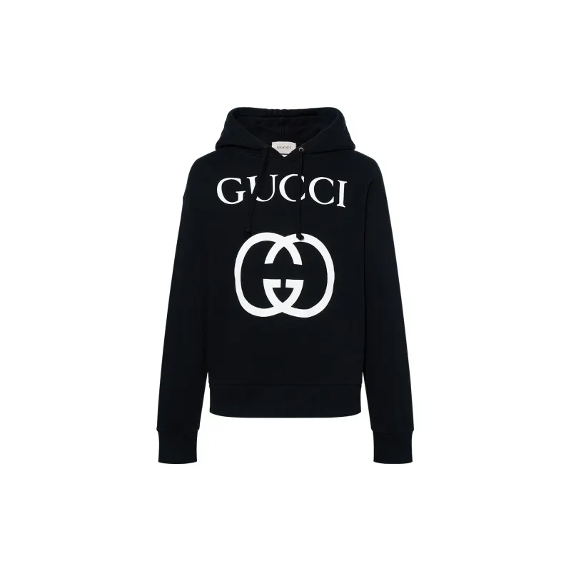 GUCCI Interlocking G Oversize Fit Hoodie