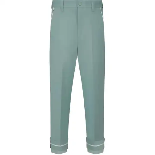 DIOR Casual Pants Men's Light Green Moderate Other