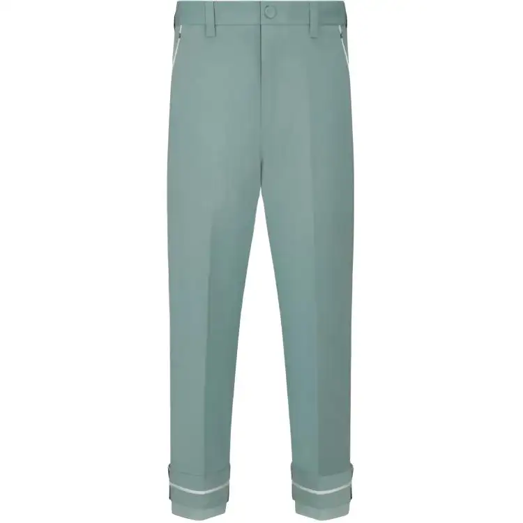 DIOR Casual Pants Men's Light Green Moderate Other