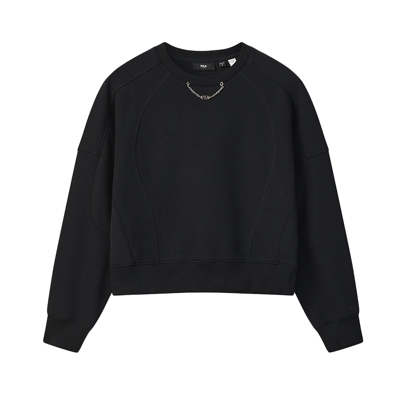 Женское худи Fila MILANO (черное)