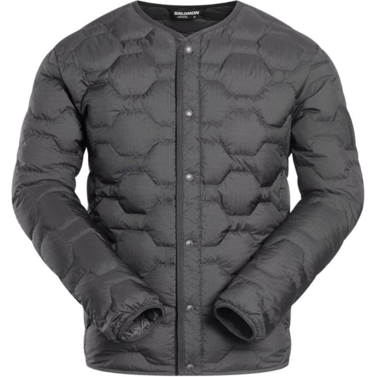 Мужская куртка Salomon CN LIGHT DOWN 800 (черная)