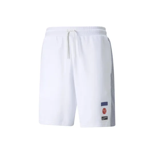 PUMA Sports Shorts Men's White Moderate