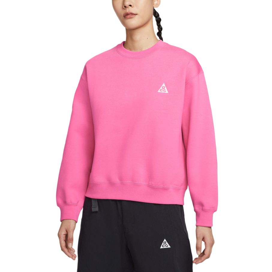 Женское худи Nike ACG THERMA-FIT TUFF FLEECE CRW (черное)