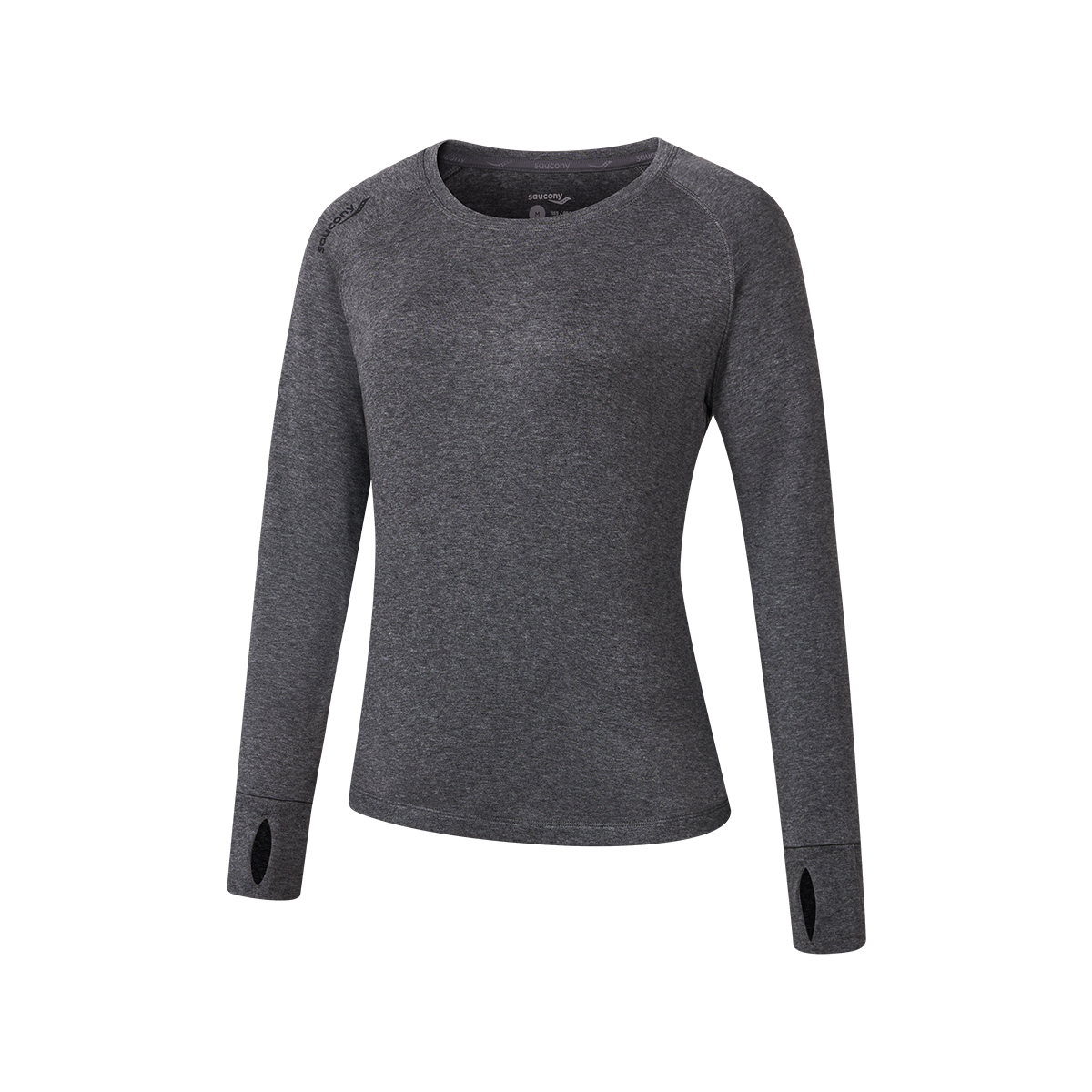 Футболка Saucony Long Sleeve (серая)