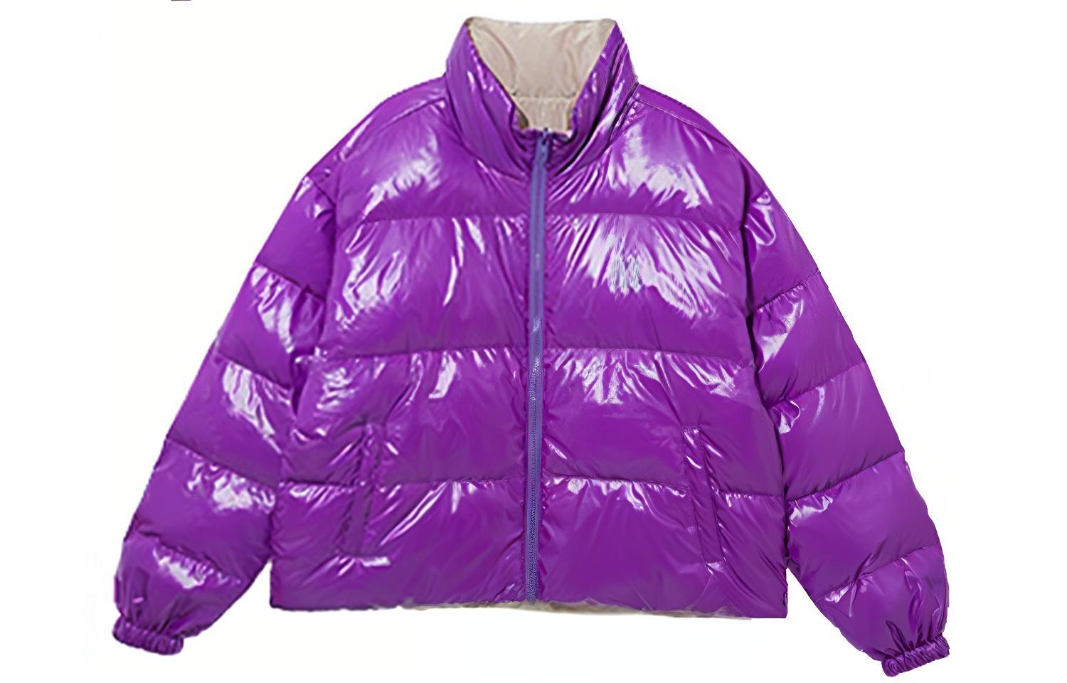 Пуховик New Era FW21 (фиолетовый)