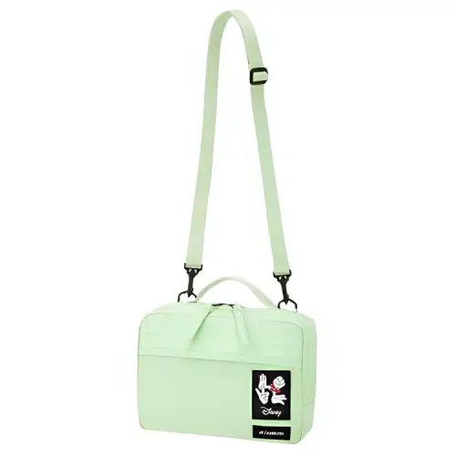 UNIQLO Ambush X Disney Tripartite Collaboration Nylon Fabric Crossbody Bags Regular Unisex Green