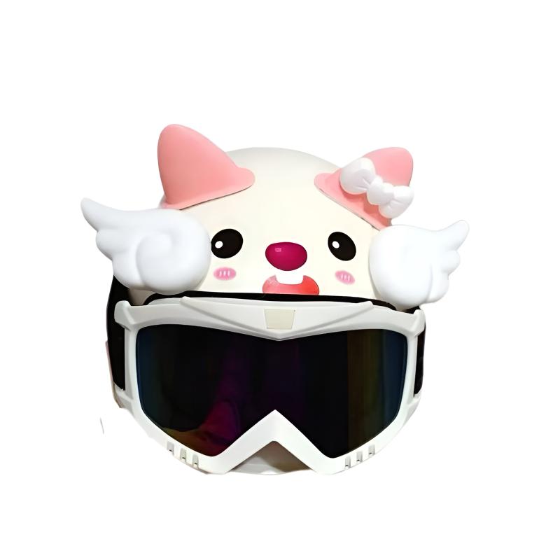 Universal children's cute electric car, safe half helmet for cycling, tape, fall protection