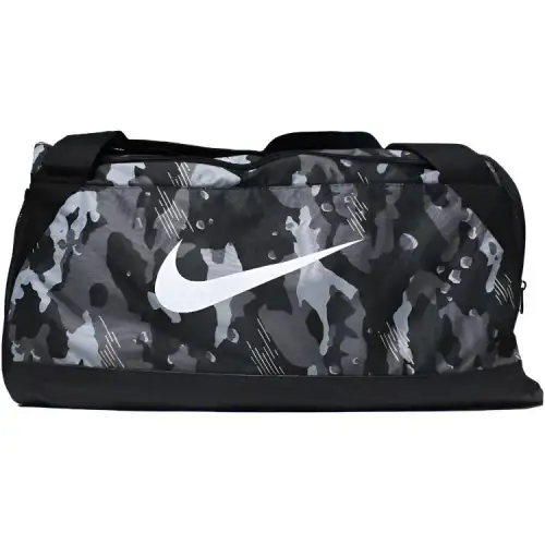 Nike Polyester Travel Bag Unisex Gray Camouflage