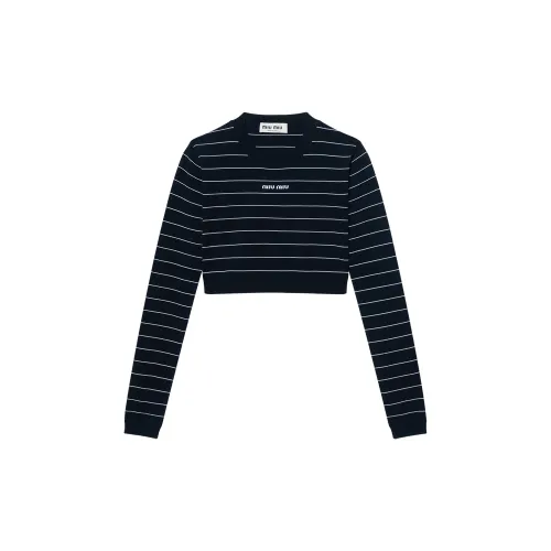 MIU MIU SS24 Knitwear Women's Black
